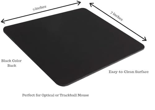MS ART & CRAFT Anime Gaming Mouse Pad, Blue Eyes Character Design, Non-Slip Base 23cm to 19cm 4