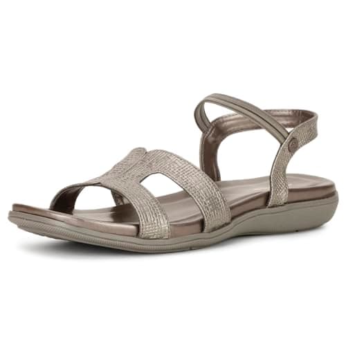 Bata Eve Sandal E 23 Women's Grey Sandals - 8 UK (5612030)