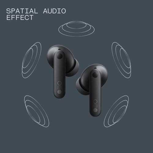 Compatible Earbuds for Nothing Buds with Active Noise Cancellation HD Sound Touch Control & Long Battery Life (Black) 2