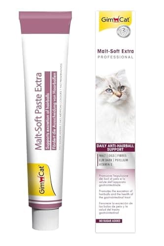 DynamicSales (India) GimCat Malt-Soft Paste Extra for Cats | Anti-Hairball Formula for All Life Stages | Supports Digestion and Reduces Hairball Formation | 50 g