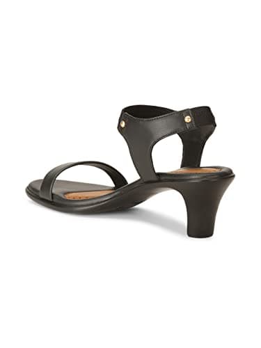 Bata Tricia Sandal Women's Black Heels - 6 UK (7616983) 2