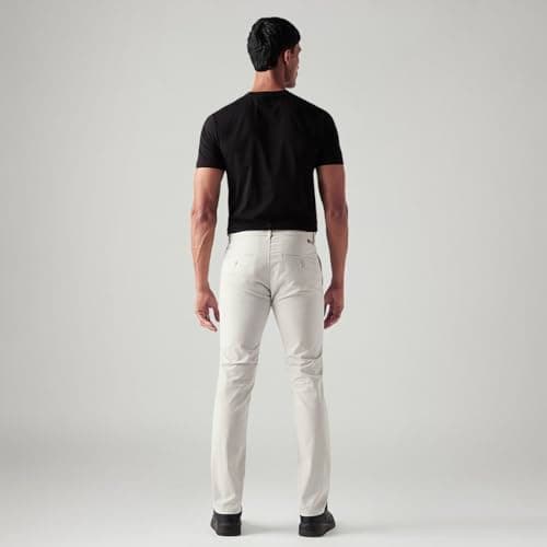 Levi's Men's 511 Light Grey Slim Fit Mid Rise Jeans 2