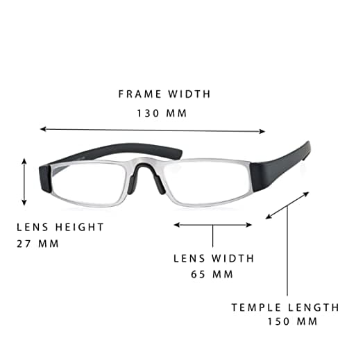 klar Eye Premium Classic Reading Glasses For Men and Women Mobile and Computer reading glasses Anti Reflection Scratch resistant reading glasses Powers from +0.75 to +3.50 k-4012(Blue, 2.25) 5