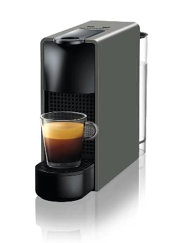 Nespresso Essenza Mini Coffee Machine (Grey) | One-Touch Brewing |40ml Espresso & 110ml Lungo |Compact Coffee Machine for Home | 2‑Year Warranty | Authorized Distributor