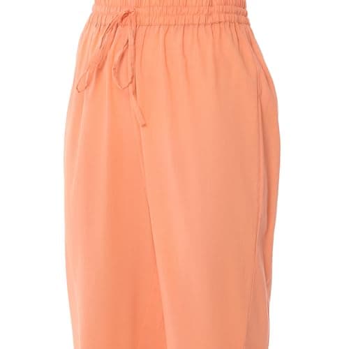 Rangriti Women's Cotton Blend Kurta Set (RTRZ20509SS25PCH_Peach 6