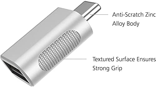 rts 2 Pack USB Type A to Type C Converter, USB 3.0, High-Speed Data Transfer, Plug and Play, Compatible iPhone 17 16 15 Plus Pro Max Laptops | Smartphones |MacBook Pro Air | Keyboard | Type-C Devices 5