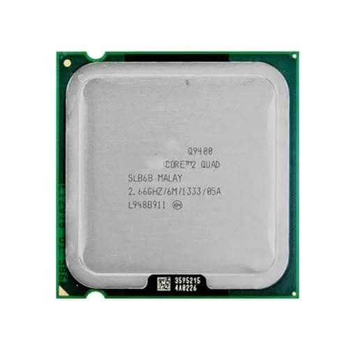 Core 2 Quad Processor Q9400 2.66 LGA 775 Socket 4 Cores Desktop Processor (Supports G31,G41d2, G41d3 Motherboard)