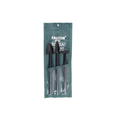 FALCON FBGT-123 Mini Garden Tool Set 3 Pcs with Shovel Trowel and Hand Cultivator Alloy Steel Durable Heavy Duty Plant Tools Kit for Home Gardening Indoor & Outdoor Plants (Multicolor) 5