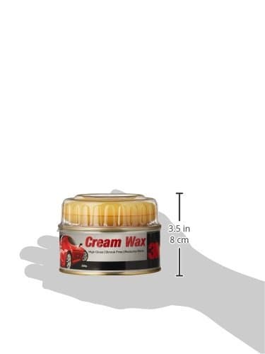 3M IA260166334 Specialty Cream Wax (220 g) high gloss streak free restores shine 2