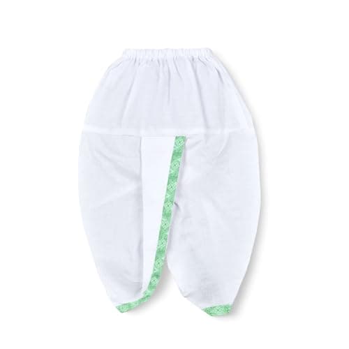 LA Petite© Baby Ethnic Dress | Traditional dhoti kurta |Festival annaprashan Wedding Dress (5-6 Years, Green) 4