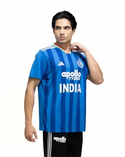 adidas Men India T20 International Cricket Fan Jersey 3
