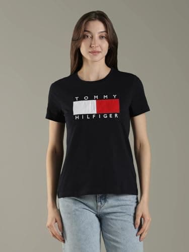 Embroidered Logo Regular Fit Cotton T-Shirt 5