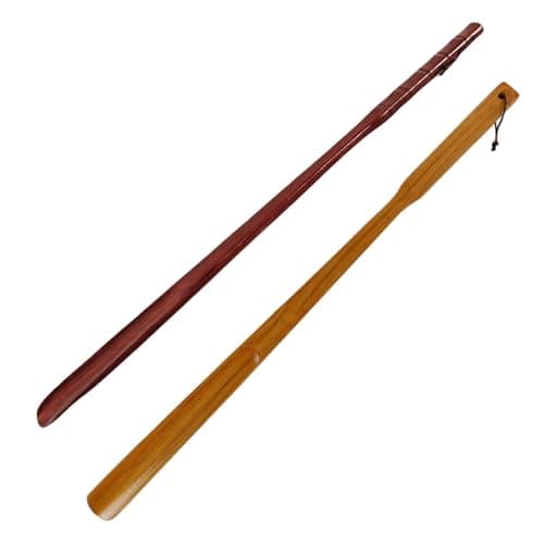Meadawgs® 2Pcs Long Handle Wooden ShoeShoeShoehorn Portable Shoe ShoeShoehorn|Clothing, Shoes & Accessories|Clothing, Shoes & Accessories|Clothing, Shoes & Accessories|2 Shoehorn