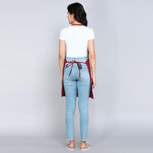 Premium Adjustable Apron for Cooking, Baking, and BBQ – Unisex, Durable Cotton, Perfect for Kitchen & Outdoor Use .Pack of 2 Size 60 X 80 5