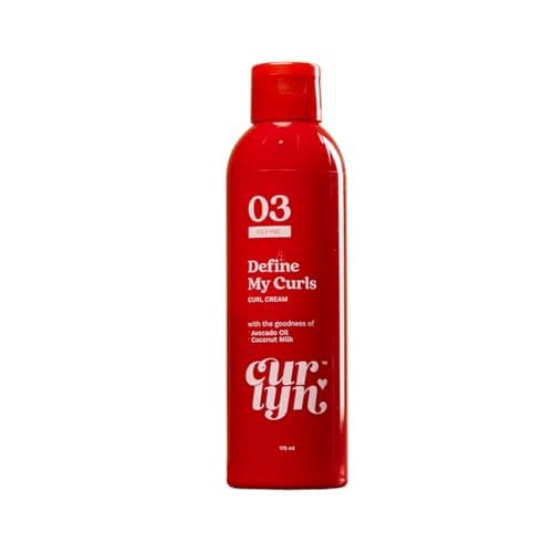 Define My Curls Cream | For Dry, Frizzy, Wavy, Curly Hair |Defines without crunch, moisture lock in, creamy not greasy | No sulphates, silicones, parabens, alcohol, mineral oils | 175 ml