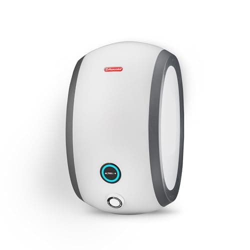 Racold Altroi+ 3L 3KW Vertical Instant Water Heater (Geyser) White with Free Standard Installation & Pipes Smart LED Ring Free Electric Plug Convenient for Kitchen & bathroom, Wall Mounting
