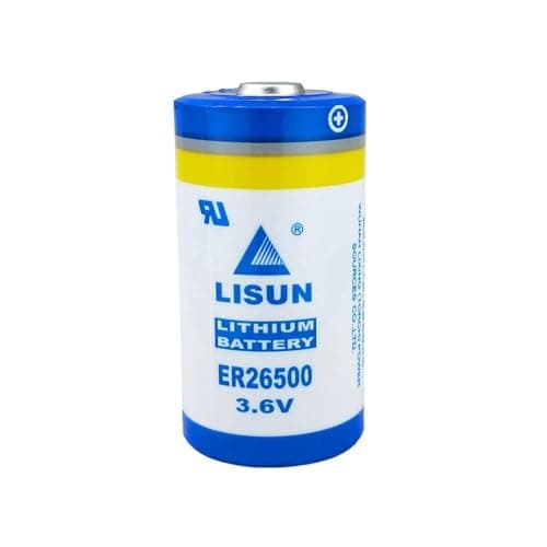 LIPIX ER26500 3.6V 9000mAh Lithium Battery – Non-Rechargeable C-Type Cell for LISUN PLC & Industrial Use (1 Pack)