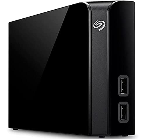 Seagate Backup Plus Hub 6 TB Desktop HDD - USB 3.0 for Windows and Mac, 3 yr Data Recovery Services, Desktop Hard Drive with 2 USB Ports, 6 Month Mylio Create and Dropbox Plan (STEL6000300)