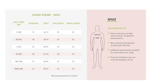 UNIFORM CRAFT Men's Scrub Suit Ideal for Doctors, Nurses, Dentists and Healthcare Professionals (Large, OLIVE BLUE) 2