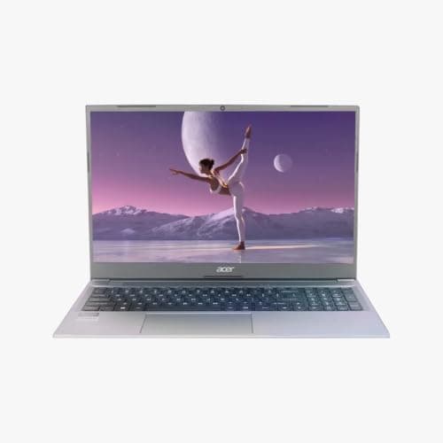 Acer Aspire Lite Intel Core 3-100U Processor, 8GB RAM/256GB SSD, 15.6"/39.62 cm, FHD IPS Display,Win 11 Home, Steel Grey, 1.59Kg, AL15-53, Thin and Light Laptop 5