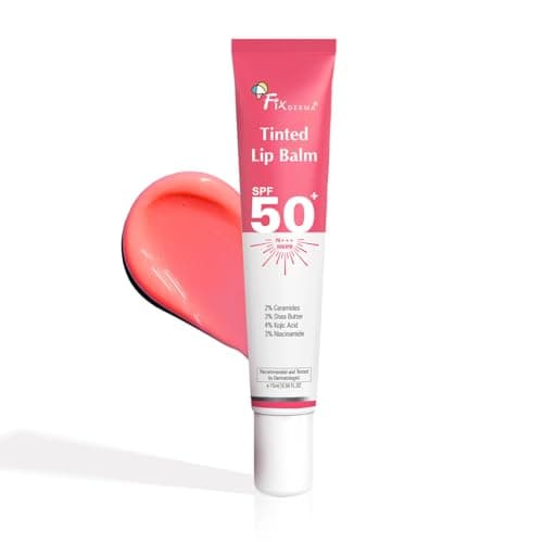 Fixderma Lip Balm With Vitamin C And Vitamin E | Lip Balm For Dark & Dry Lips & Chapped Gloss For Women & Men - 15ml