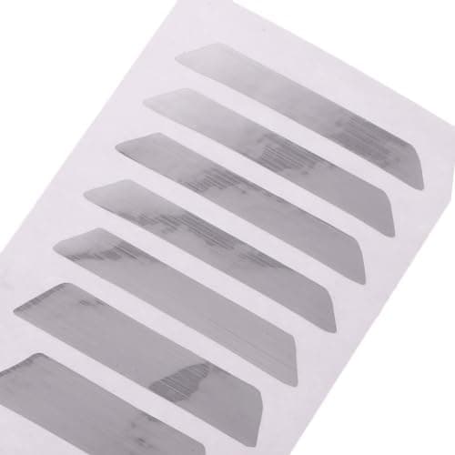 Club Bollywood®Guitar B Fretboard Inlay Stickers Fret Decals Marker Silver Trapezoid #4 4