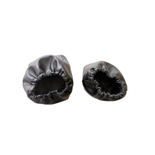 RoadReligion® Premium Leather Fog Light Covers (Big Size) – Protective Dust & Scratch Guard, Set of 2 3