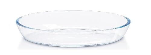 Borosil Baking & Serving Oval Shape Dish | Borosilicate Glass Bakeware and Serveware Tray | Microwave, Oven & Dishwasher Safe Bowl | Transparent Container (1.6L) 4