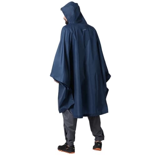 Wildcraft Polyester Navy Hypadry Unisex Rain Poncho (41303) -Large 5