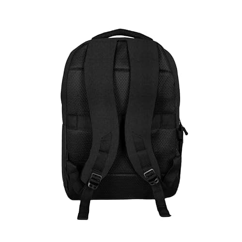 URBAN WOLF 20L Casual Single Compartment Water Resistant Laptop Backpack, Unisex Bags for Office/Travel/Business/College/School (Black) 3
