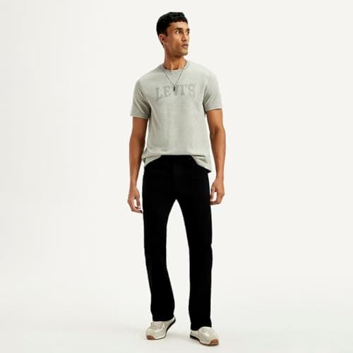 Levi's Men's Black 517 Bootcut Mid Rise Jeans, 16382-0082, 30 5