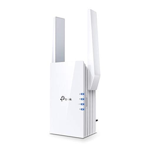 TP-Link AX1800 Dual Band Wi-Fi 6 Range Extender, Broadband/WiFi Extender, Wireless Booster/Hotspot with 1 Gigabit Port & 2 External Antennas, Built-in Access Point Mode, (RE605X)