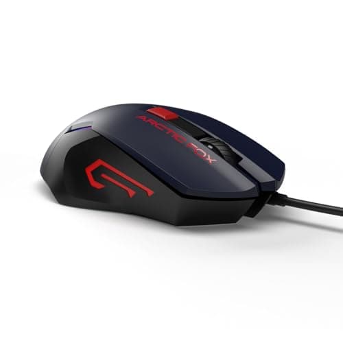 Arctic Fox Wired USB Gaming Mouse with Breathing Lights and DPI Upto 3600 (Deep Navy Blue) 4