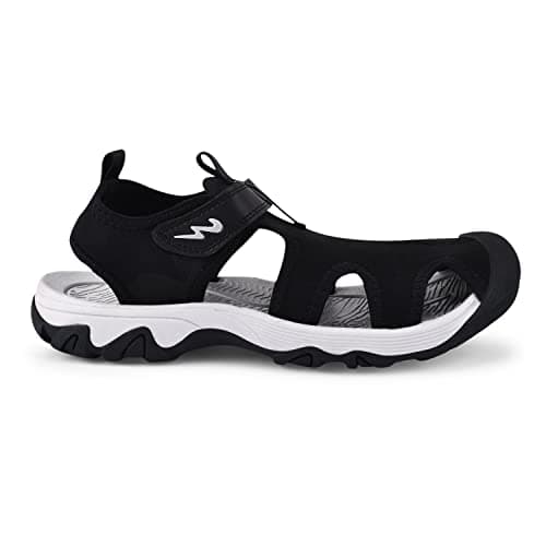 Campus Men's GC-22106 BLK/SIL Sports Sandals - 8UK/India GC-22106 2