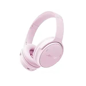 Bose QuietComfort Wireless Noise Cancelling Headphones, Bluetooth Over Ear Headphones with Up to 24 Hours of Battery Life, Petal Pink - Limited Edition