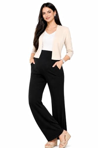 Fashiospice Stretchable Relaxed Fit Maternity Pants | Maternity Yoga Pants | Maternity Trousers for Pregnancy, Pant for Pregnant Women for Ultimate Comfort (in, Alpha, 3XL, Regular, Pitch Black)