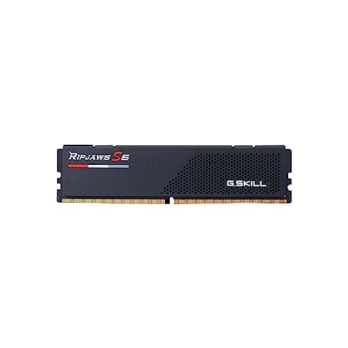 G.Skill Ripjaws S5 Intel XMP 16GB (1 * 16GB) DDR5 5200 MHz CL40-40-40-83 1.40V Desktop RAM Memory - F5-5200J4040A16GX1-RS5K
