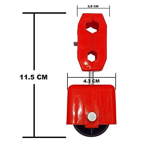 DIY DIYC-11346 Crafts Cable Carrier Trolley HCC-10 Scientific Accessories. Dno# 37 (Pack of 2pcs, DIY Crafts) 5