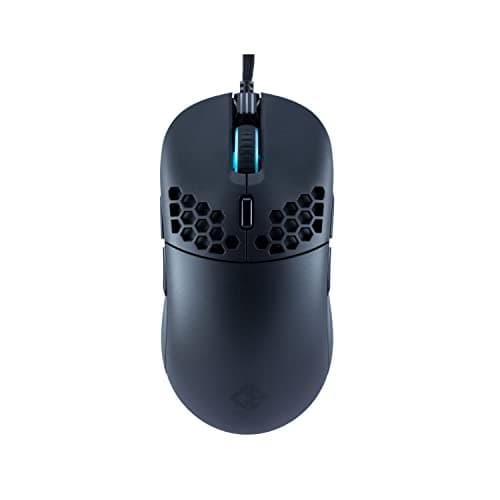 Cosmic Byte Kilonova PRO 3389IC RGB Wired Gaming Mouse with Pixart 3389 Sensor, Ultra Lightweight 73grams, Adjustable Weights, Paracord Cable, Replaceable Top Cover and Side Buttons (Black) 2