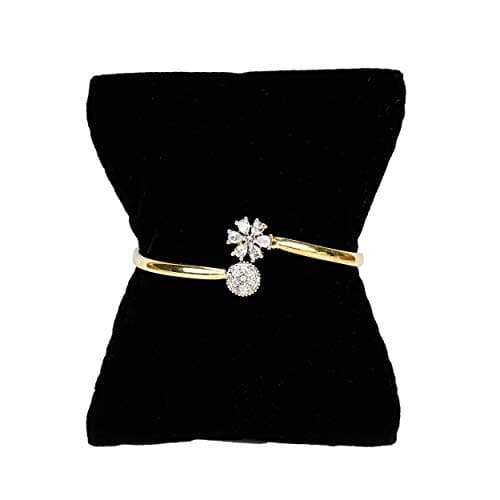 YouBella Jewellery Set for Women Combo of Necklace Set with Earrings, Bracelet and Ring for Girls and Women (White) 2