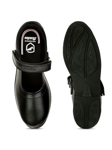 Bata Vannessa E 24 Kids's Black Casual Shoes - 1 UK (3516002) 4