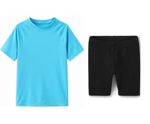 Aqua Holic Kid's Swimming Costume| Swimwear| Swimset - 1 T-shirt +1 Bottom 32