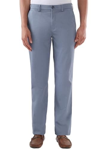 Colorplus Men's Regular Fit Printed Trousers, Cotton Spandex Taco Print, Flat Front, Office Wear | Dark Grey