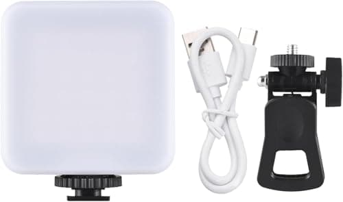 ZIRAK RGB Pocket Camp Rechargeable LED Video Light – 40+ RGB Colors, Adjustable Brightness, Portable Camera Light for Photography, Video Shooting, YouTube, Makeup & Laptop Lighting 6