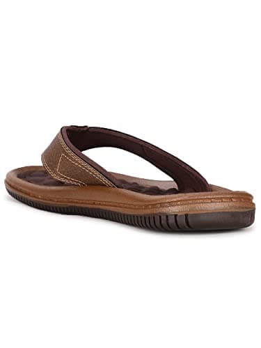 Bata Joy Men's Brown Sandals - 9 UK (8714012) 3
