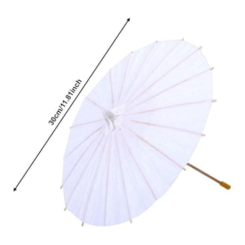 HEAVENGLOW DIY Painting Umbrella White Paper Umbrella for Kindergarten Kids Handicrafts|Kids' Crafts 2