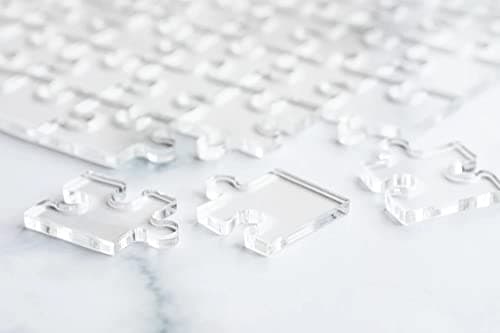 Itsyyboo The Clearly Impossible Puzzle 200 Piece Brain Teaser, Very Difficult&Fun , Clear Acrylic 3Mm Thickness Made In India (Crystal Clear) - Kids 5