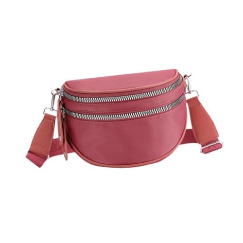 ATORSE Women Shoulder Bag Travel Purse Handbag For Vacation Traveling Party Pink 5