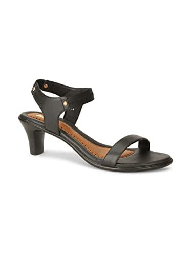 Bata Tricia Sandal Women's Black Heels - 5 UK (7616983)