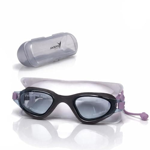 Jaspo Swimming Kit | Unisex Stretchable, Anti-Slip Swimming Cap & Swimming Goggles with Anti-Fog Lenses & Adjustable Strap | UV Protection | Comfortable Fit 2